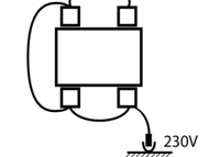 Très pratique : Le chargeur et le câble de charge sont intégrés à la colonne. Pour accélérer et faciliter le rechargement davantage, plusieurs colonnes peuvent être connectées par leurs câble de charge et rechargées à travers une prise secteur 230V.